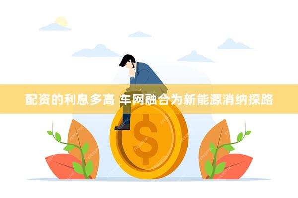 配资的利息多高 车网融合为新能源消纳探路