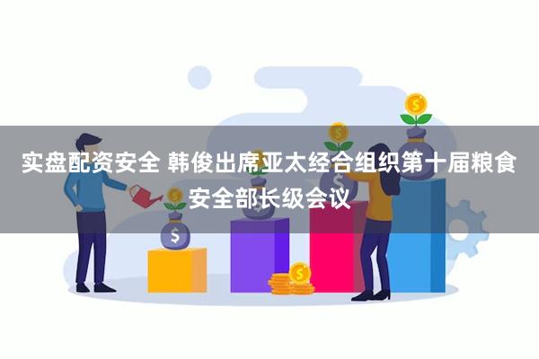 实盘配资安全 韩俊出席亚太经合组织第十届粮食安全部长级会议